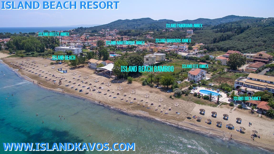 Island Beach Resort (Adults Only) Kávos Dış mekan fotoğraf