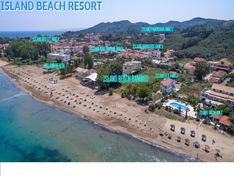 Island Beach Resort (Adults Only) Kávos Dış mekan fotoğraf