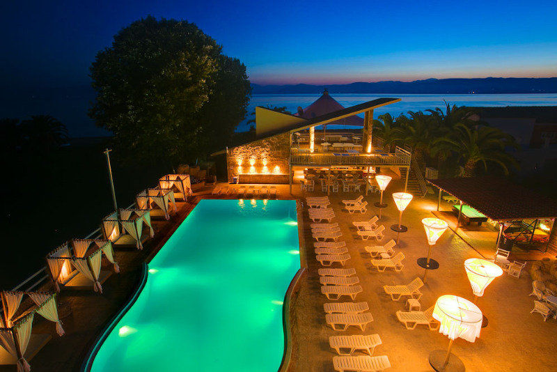Island Beach Resort (Adults Only) Kávos Dış mekan fotoğraf
