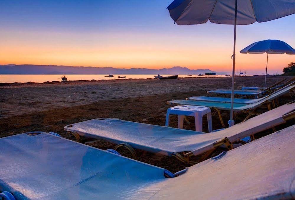Island Beach Resort (Adults Only) Kávos Dış mekan fotoğraf