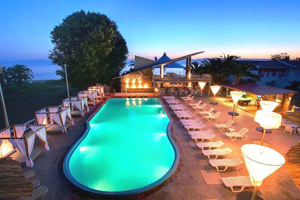 Island Beach Resort (Adults Only) Kávos Dış mekan fotoğraf